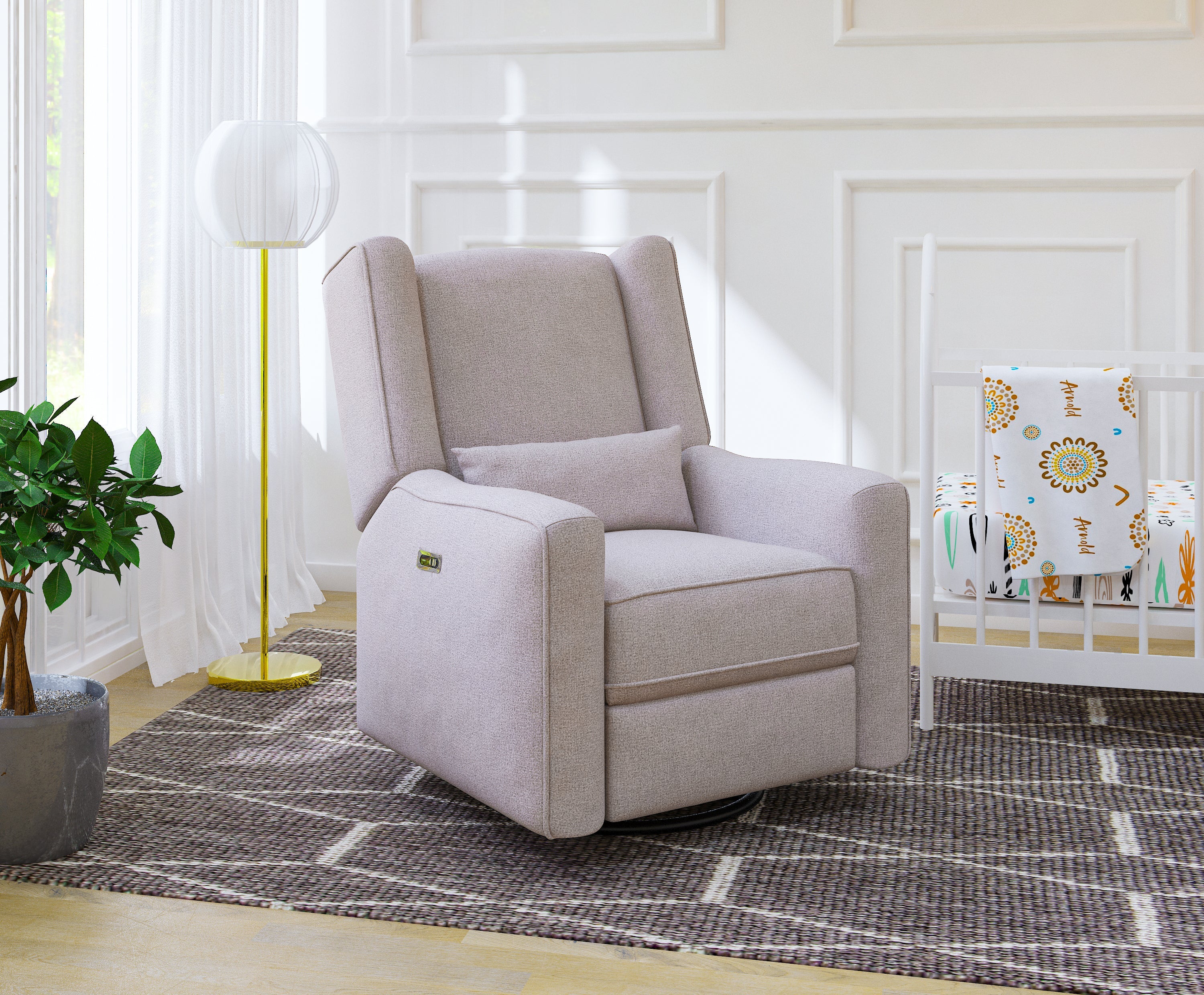 Contour Pedic Power Glider in Grey