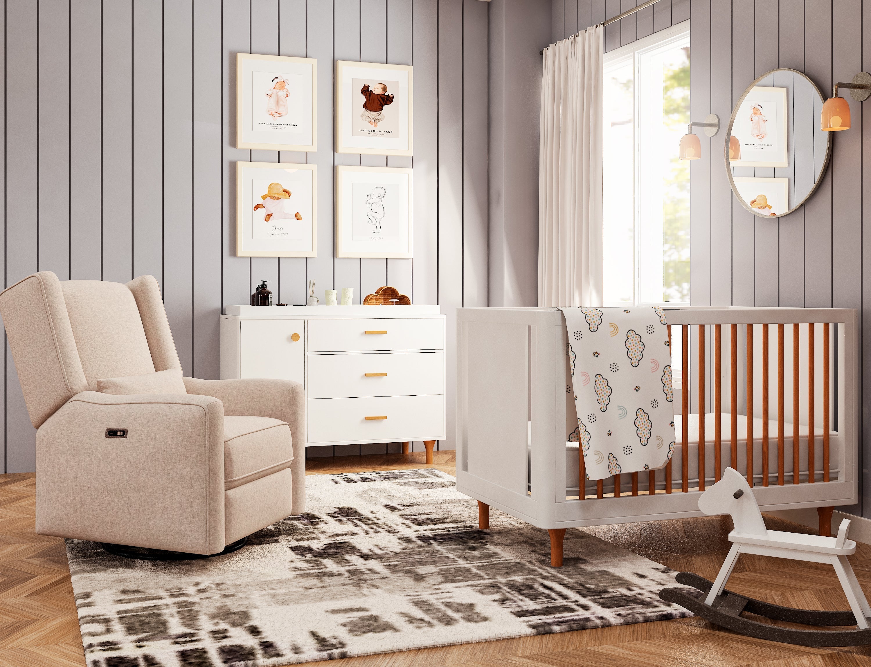 Lollipop 3 Drawer + Door Dresser