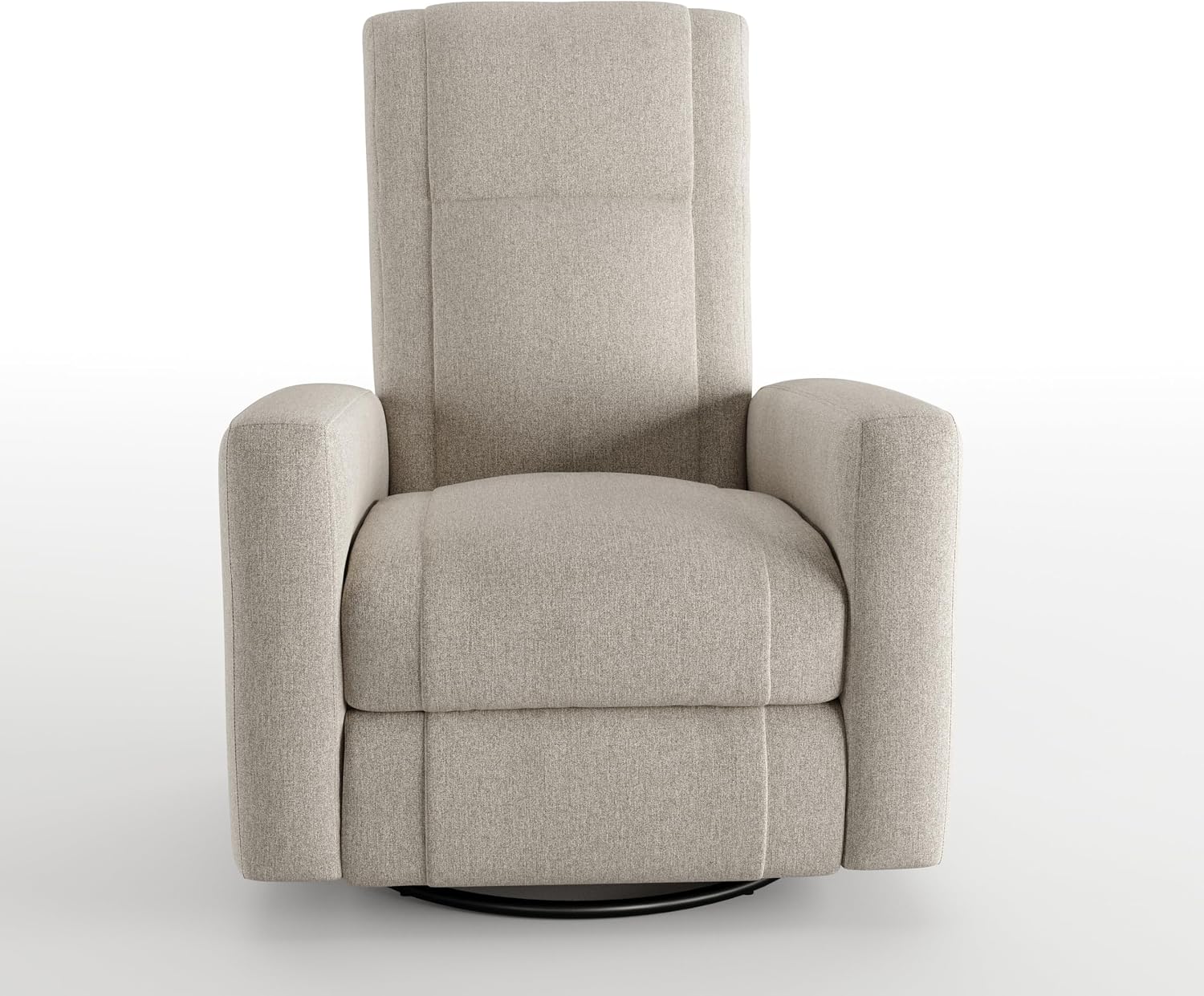 Dream Power Recliner Swivel Glider, Waterproof Performance Fabric, USB-A & USB-C Charger, Silent Electronic Power Recline, Tool Free 2-Step Assembly (Sand)