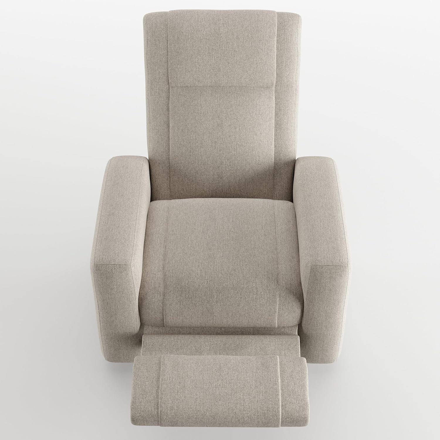 Dream Power Recliner Swivel Glider, Waterproof Performance Fabric, USB-A & USB-C Charger, Silent Electronic Power Recline, Tool Free 2-Step Assembly (Sand)