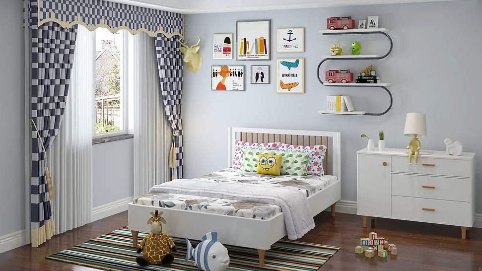 Lollipop 3 Drawer + Door Dresser