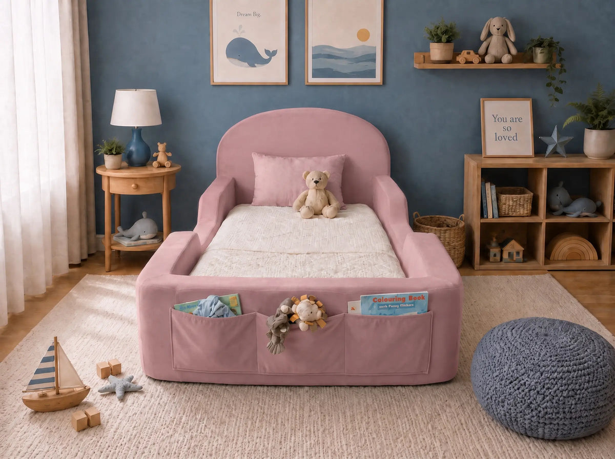 Litalee Bed in Rose