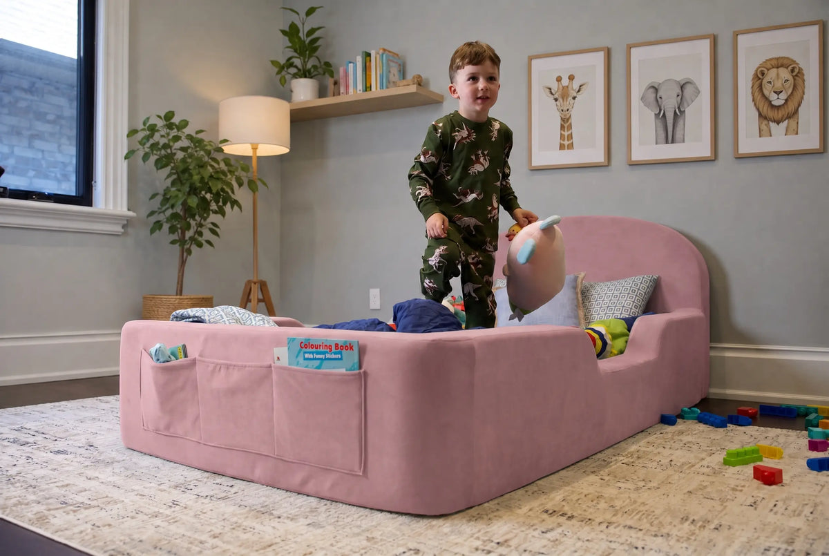 Litalee Bed in Rose