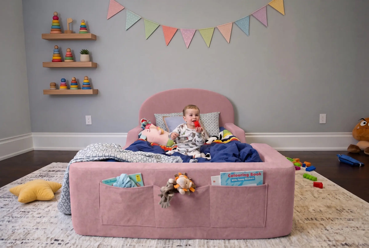 Litalee Bed in Rose