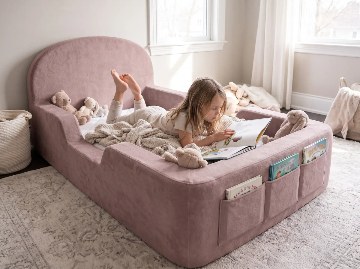 Litalee Bed in Rose